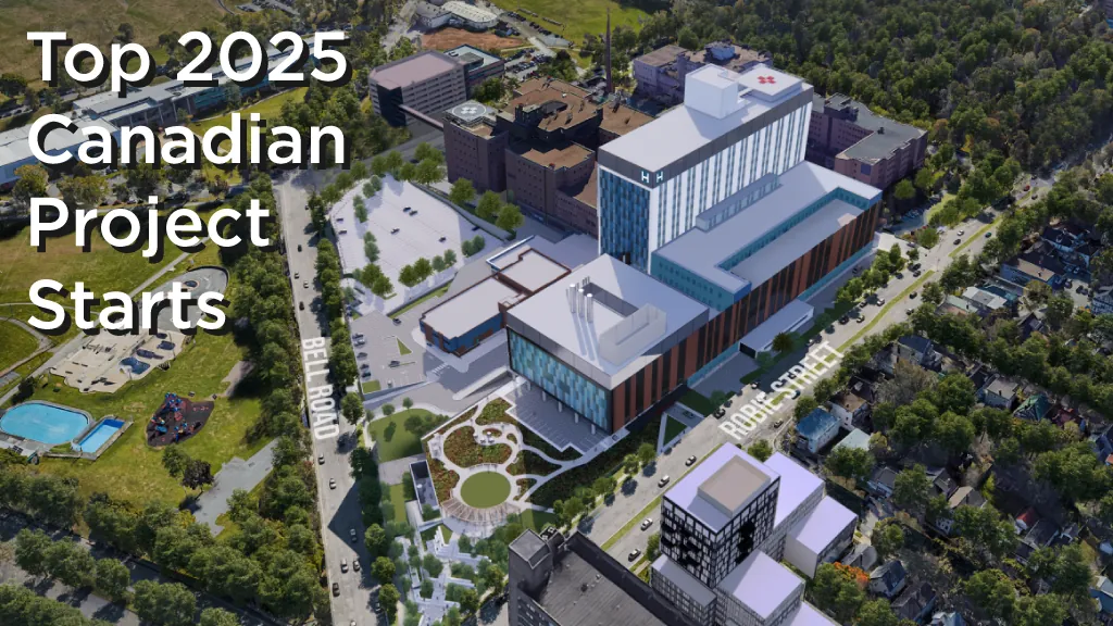 Top 10 Projects in Canada started in 2025