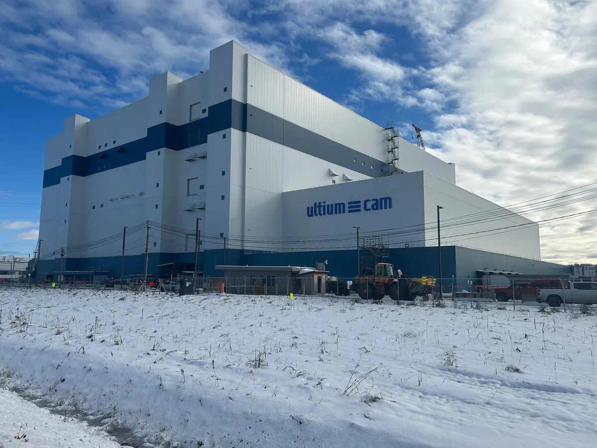 Ultium Cam: 400 travailleurs ont quitté le chantier à Bécancour