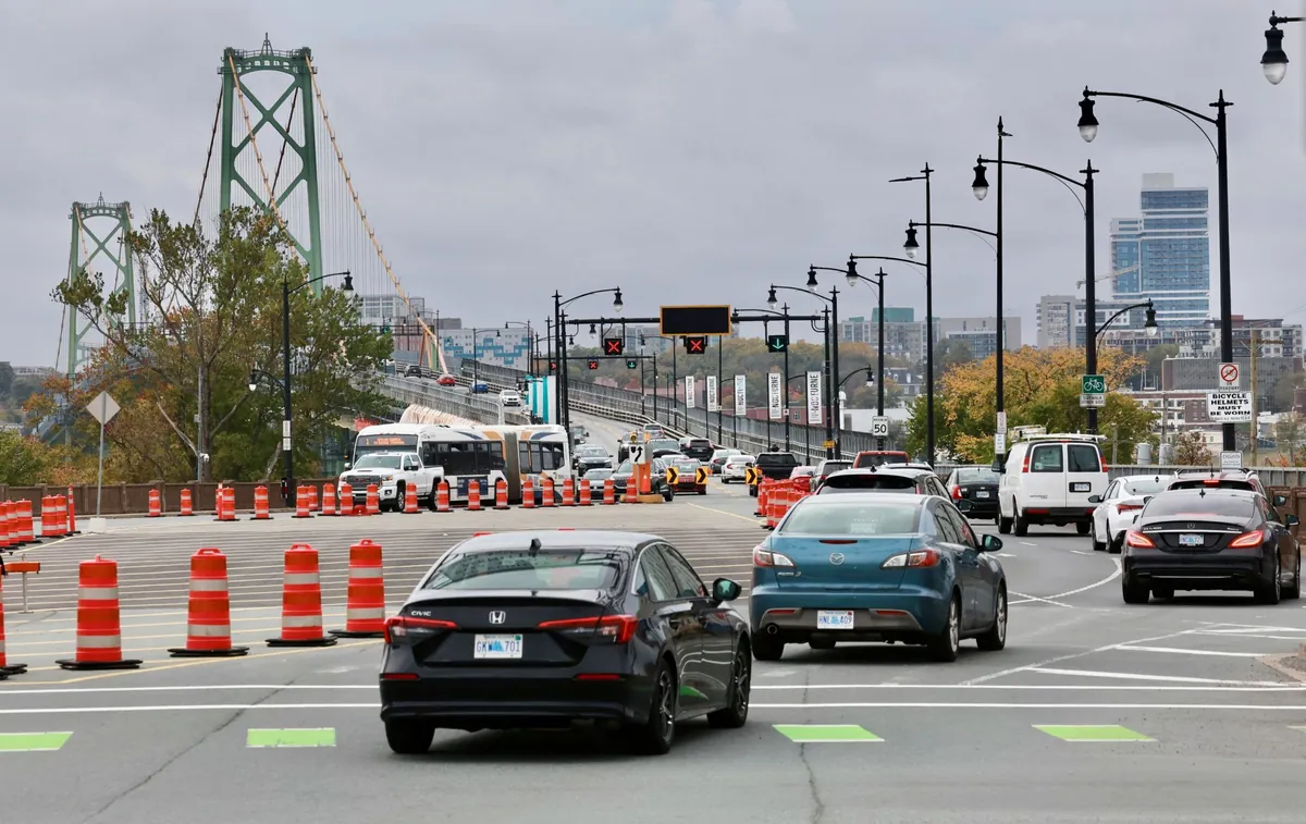 Macdonald bridge weekend closure for final bearing replacement work begins Friday evening