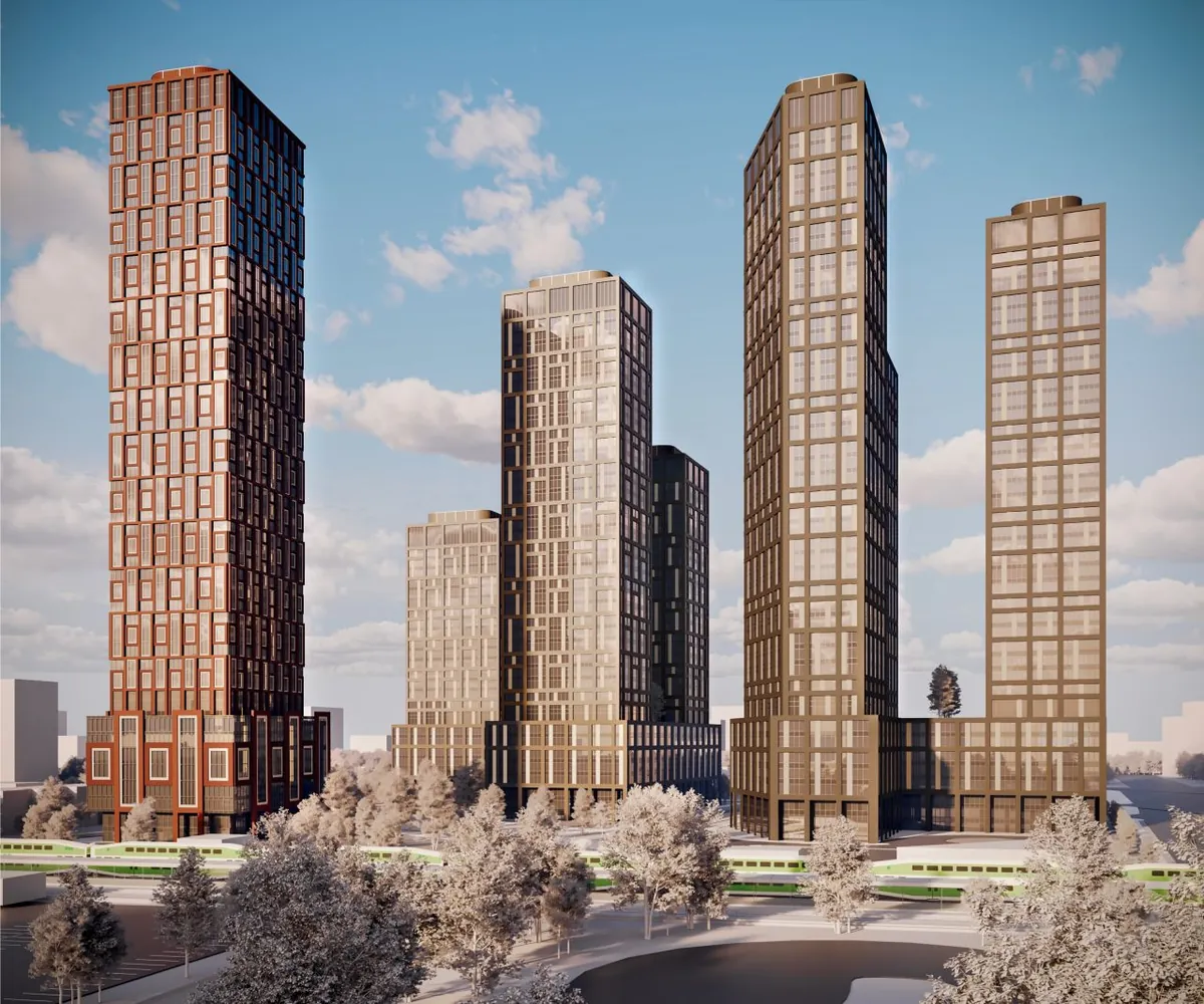 Seven-Tower TOC Proposed Beside Clarkson GO in Mississauga
