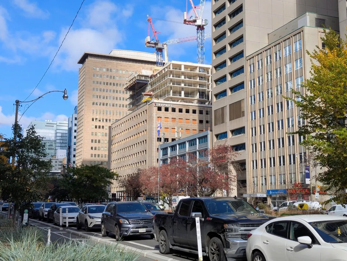 Tower Floors Rise Above Heritage Podium at The United BLDG