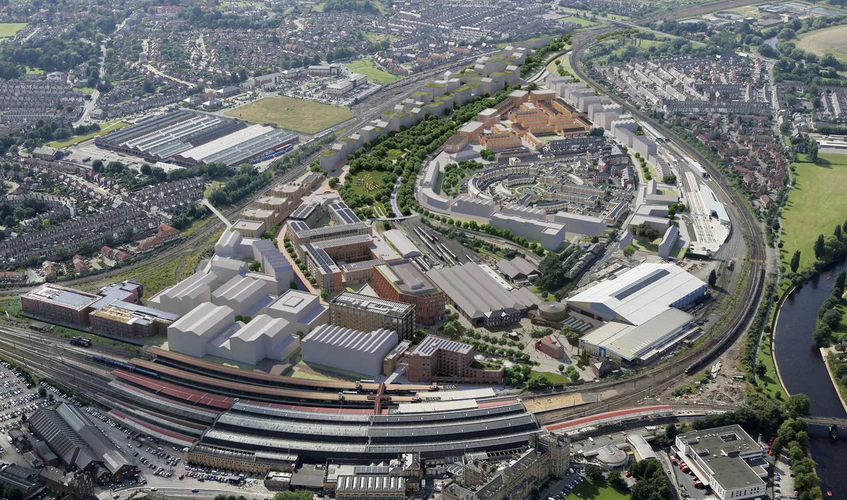 Plans in for first major build phase of £2bn York Central scheme