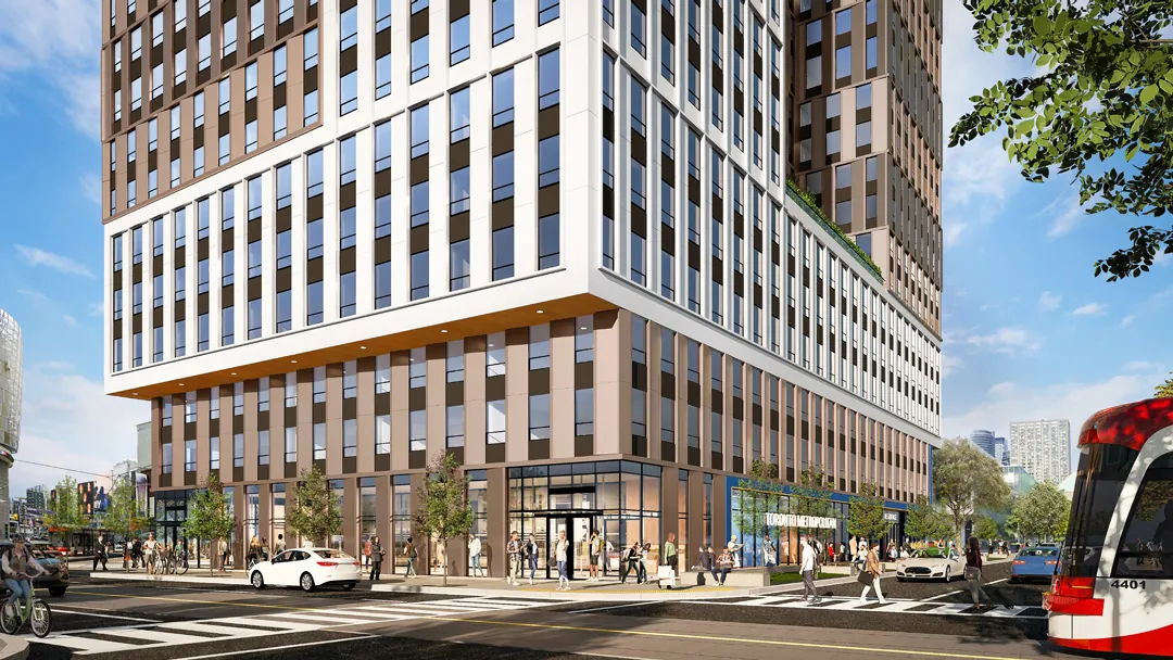 Purpose-built housing shapes new vertical campus