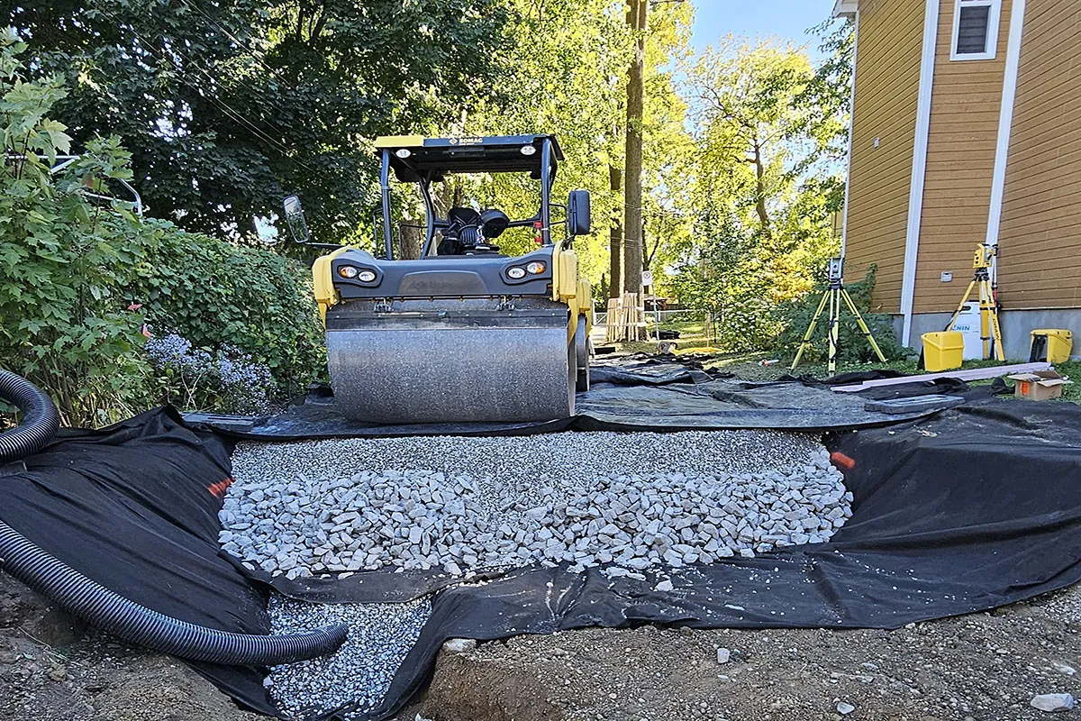 Une rue lavalloise alliant résilience, ingénierie et recherche