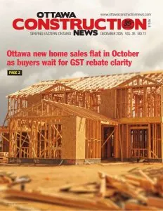 December issue published: Ottawa Construction News