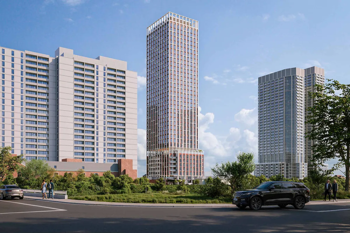 37-Storey Rental Tower Proposed near Glencairn Station