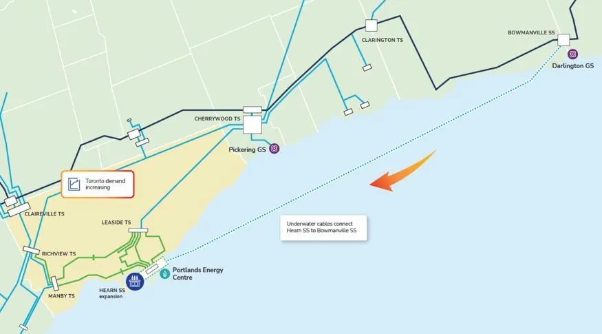 Province approves building of new underwater Toronto transmission line
