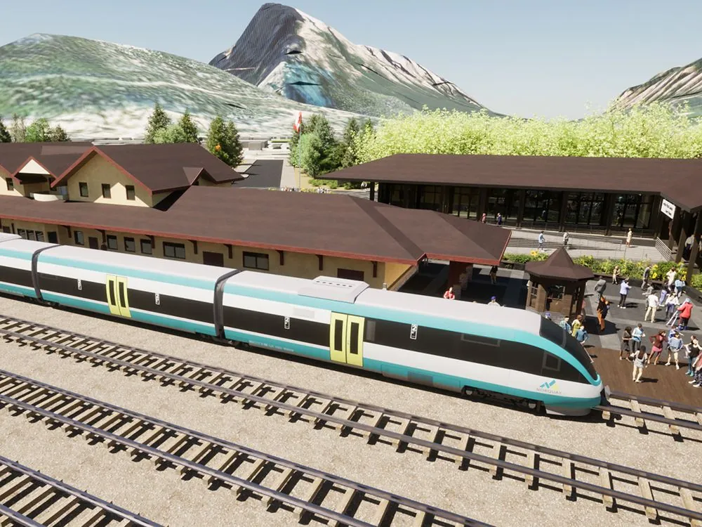 Calgary to Banff rail proponents submit plan for federal major project status