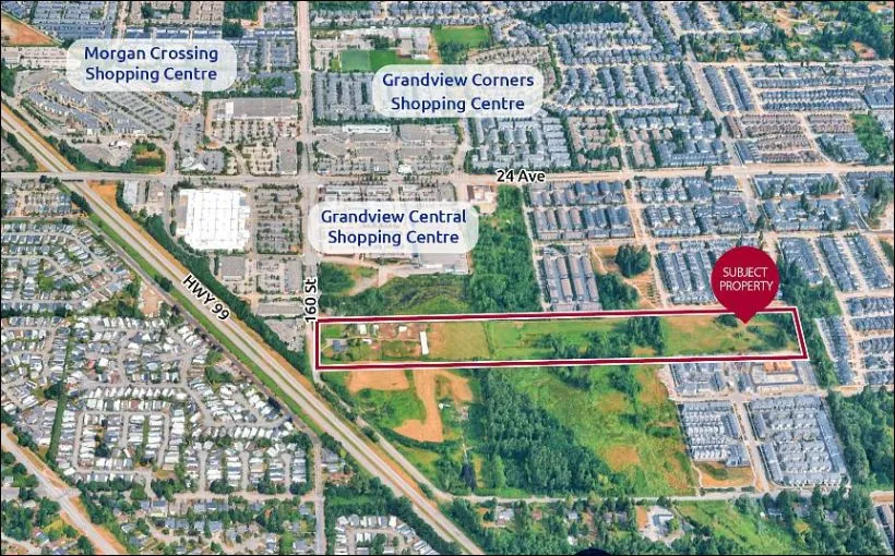 South Surrey Mixed-Use Development Site Comes onto Market