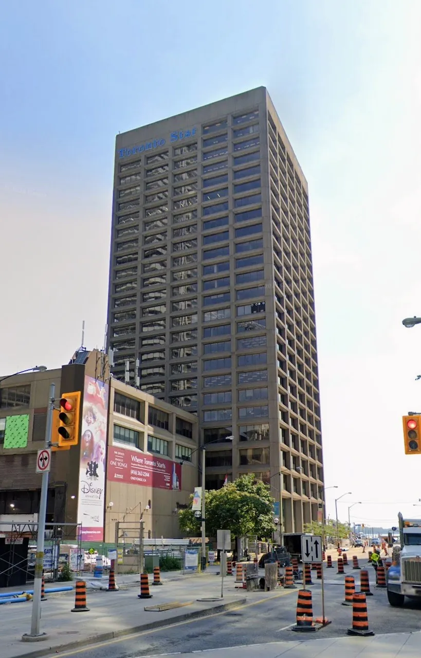 Pinnacle Pauses Demolition to Pursue Hotel Conversion of Former Toronto Star Building