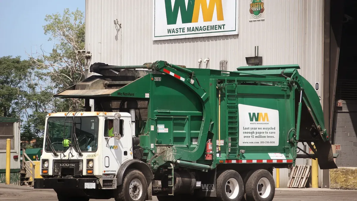 WM acquires Countrywide Sanitation in North Dakota