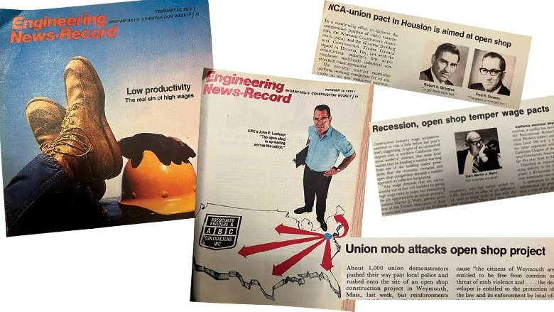 Construction History: The Rise of the Open Shop in the 1970s Reshaped the Industry