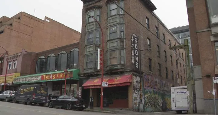 BC Housing’s restoration of fire-damaged Chinatown SRO delayed until 2026